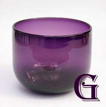 amethyst glass bowl