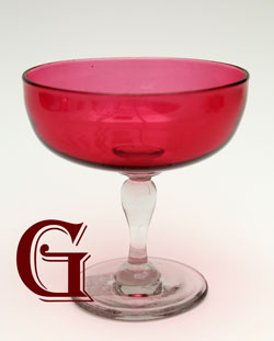 Cranberry cream bowl