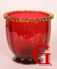 ruby vase